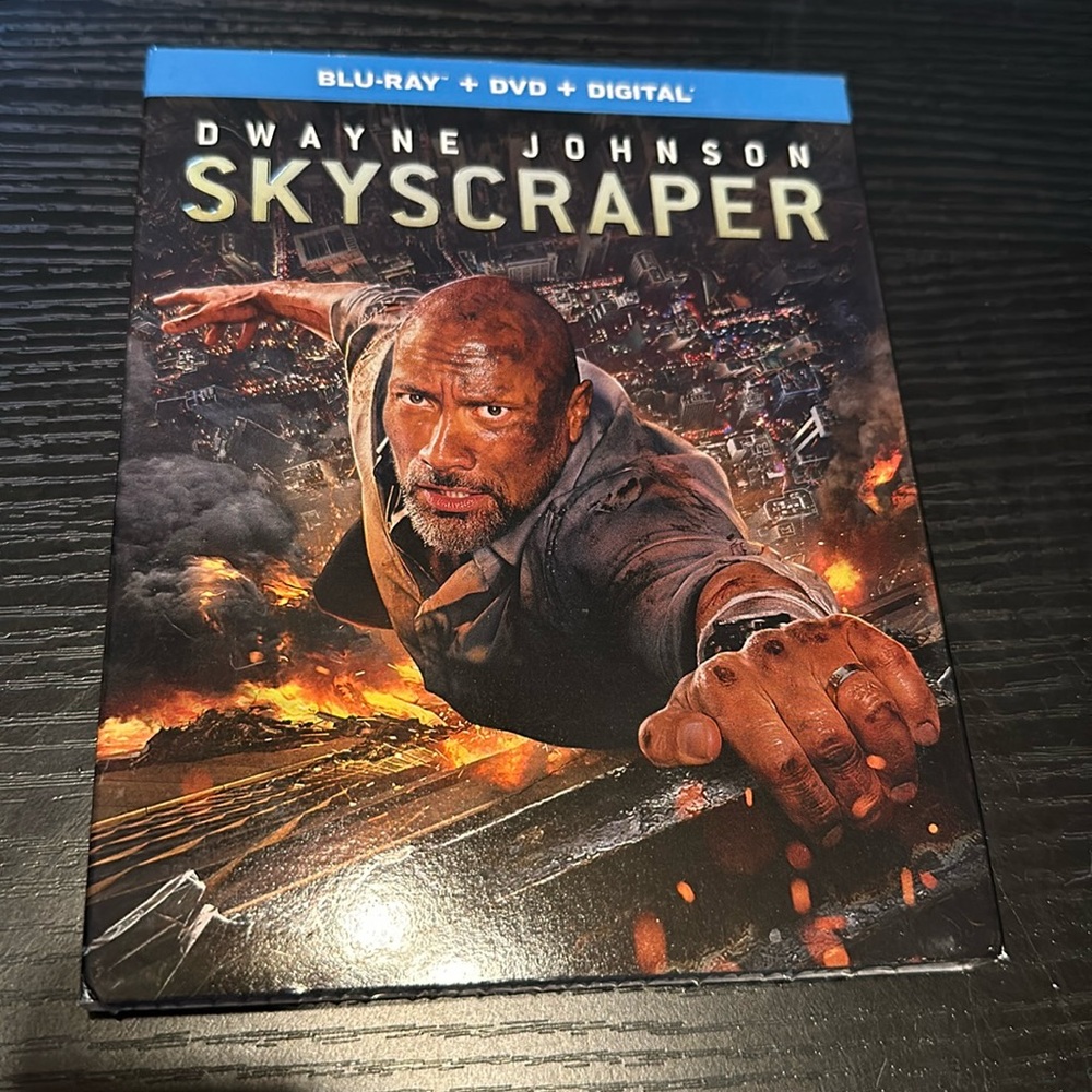 Skyscraper on Blu-Ray